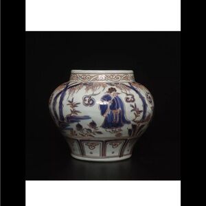 Chinese Decorative Blue and white Ceramic Vase